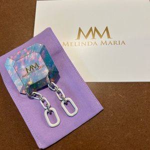 MELINDA MARIA - Cloud Triple Link Earrings
